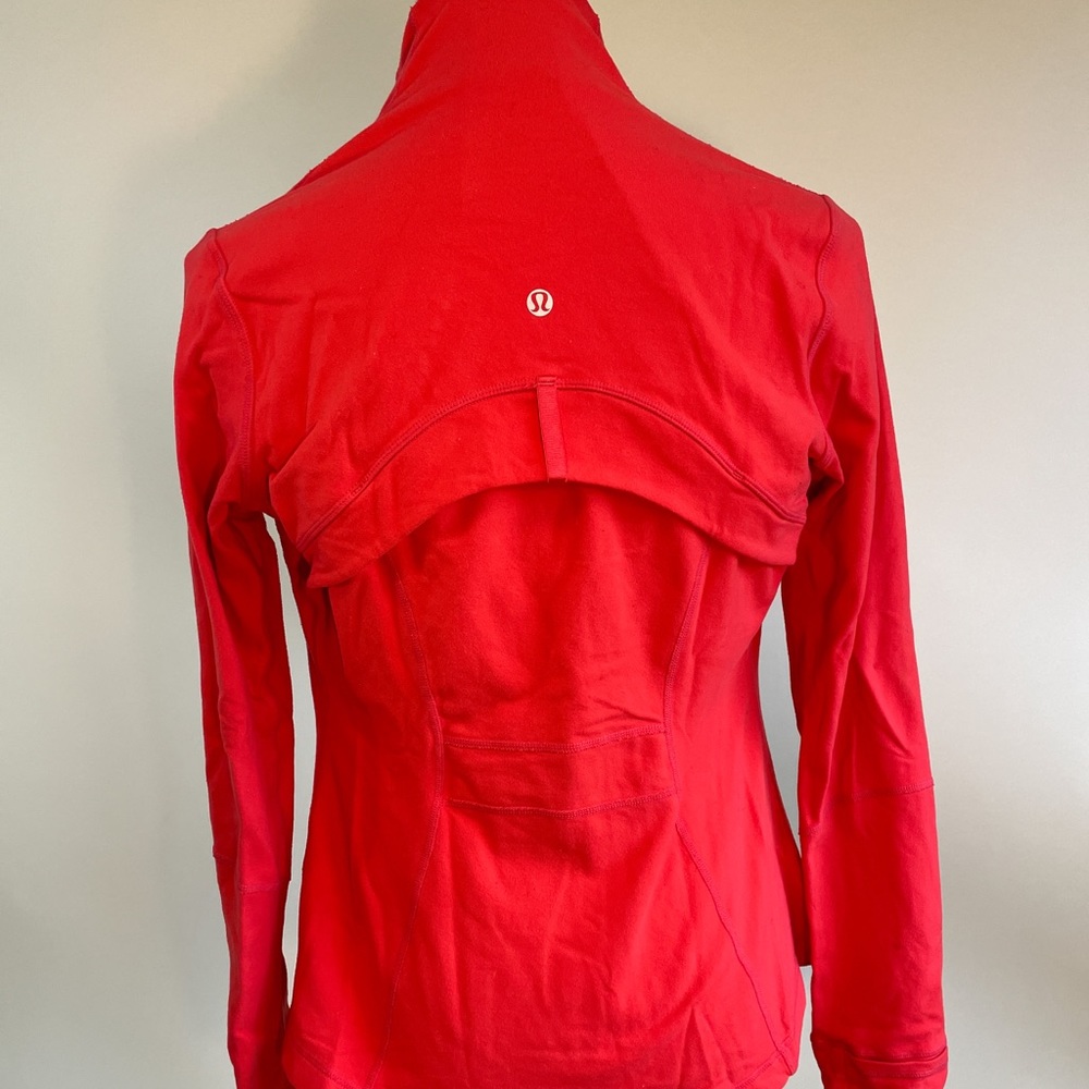 Lululemon Red Define Jacket Size 6